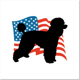 Poodle USA America - Dog Lover Dogs Posters and Art